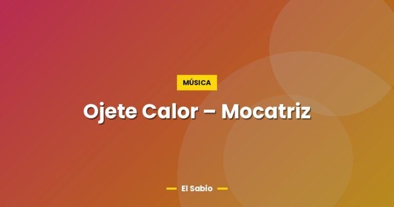 ojete calor mocatriz 3143