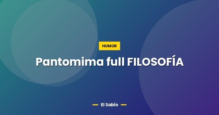 pantomima full filosofia 7560