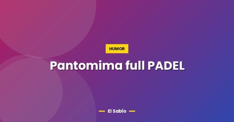 pantomima full padel 7561