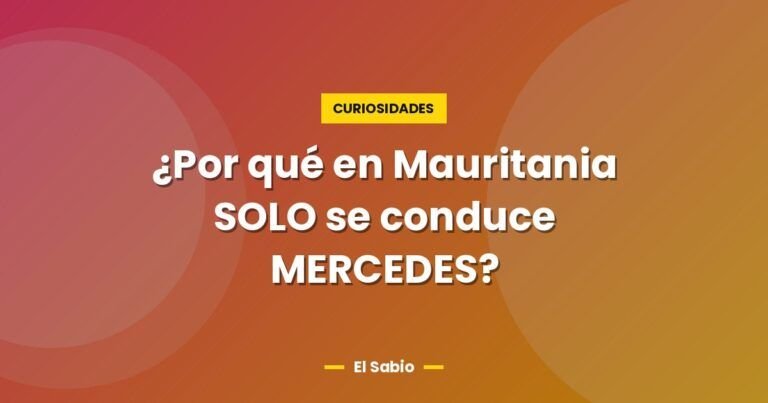 por que en mauritania solo se conduce mercedes 3096