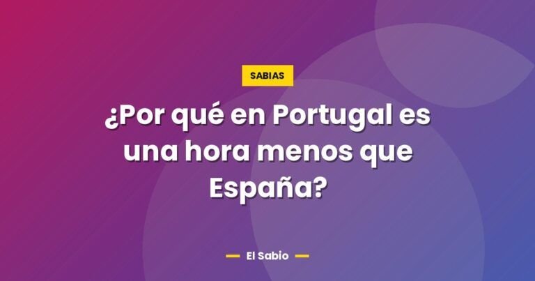 por que en portugal es una hora menos que espana 6132