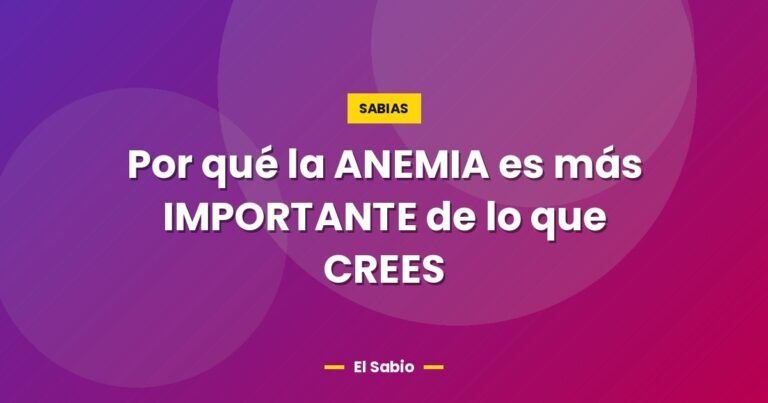 por que la anemia es mas importante de lo que crees 5240