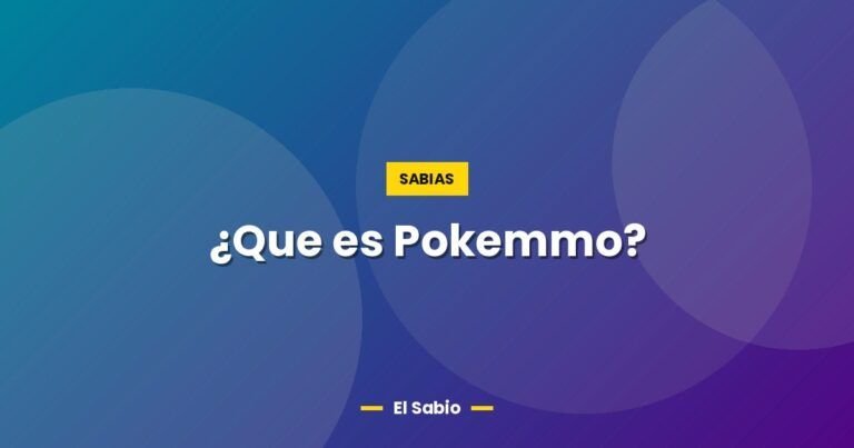 que es pokemmo 5245