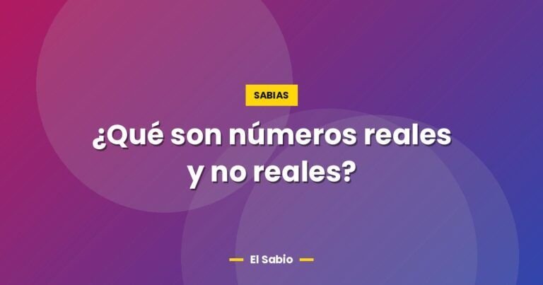 que son numeros reales y no reales 6189
