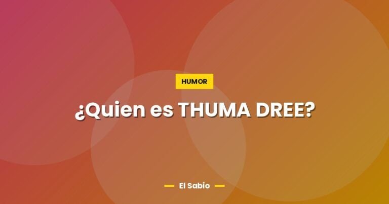 quien es thuma dree 4253