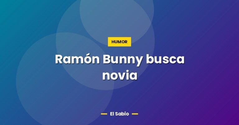 ramon bunny busca novia 3625