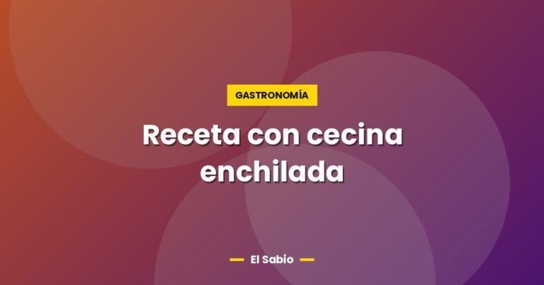 receta con cecina enchilada 5811