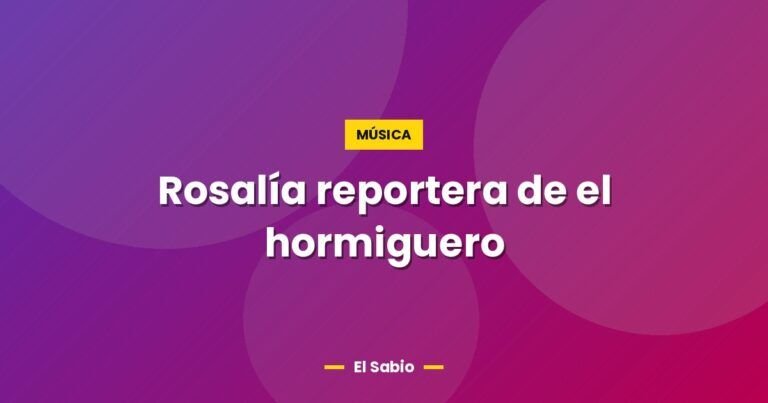 rosalia reportera de el hormiguero 3113