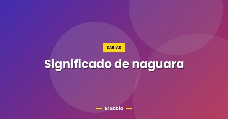 significado de naguara 5935