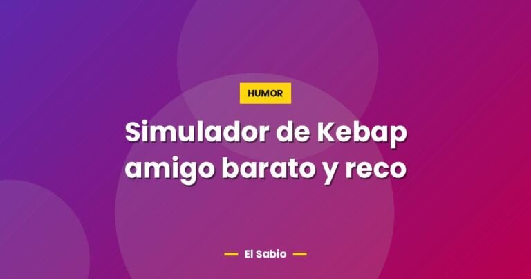 simulador de kebap amigo barato y reco 2611