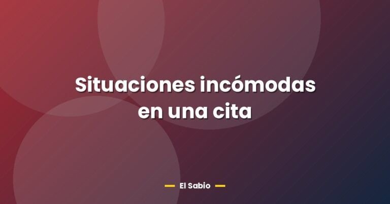 situaciones incomodas en una cita 29410