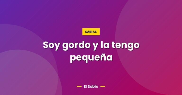 soy gordo y la tengo pequena 5755