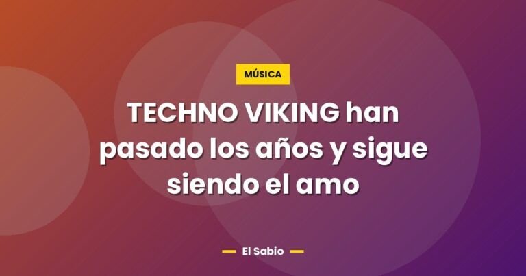 techno viking han pasado los anos y sigue siendo el amo 4374
