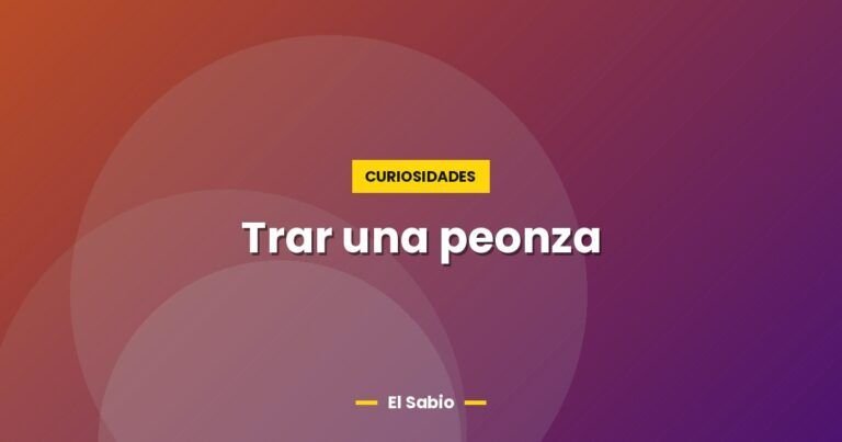 trar una peonza 5140