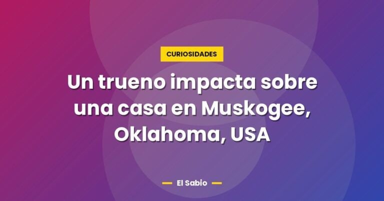 un trueno impacta sobre una casa en muskogee oklahoma usa 2774