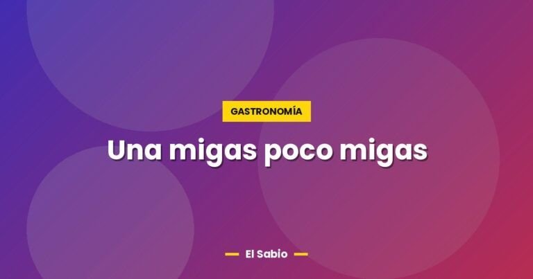 una migas poco migas 4174