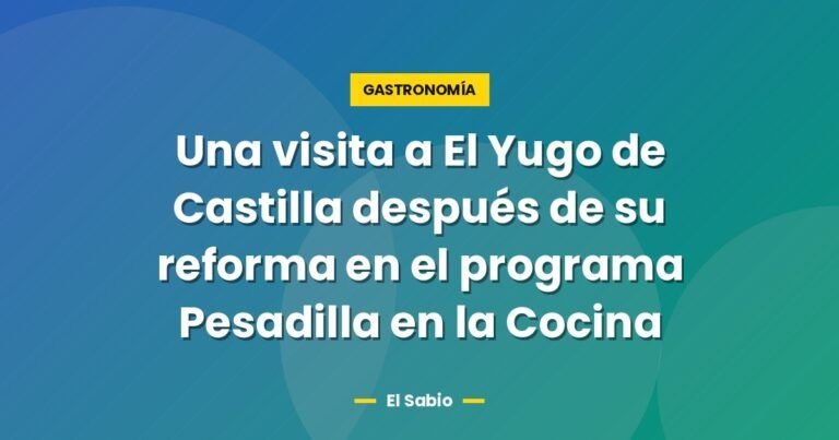 una visita a el yugo de castilla despues de su reforma en el 4249