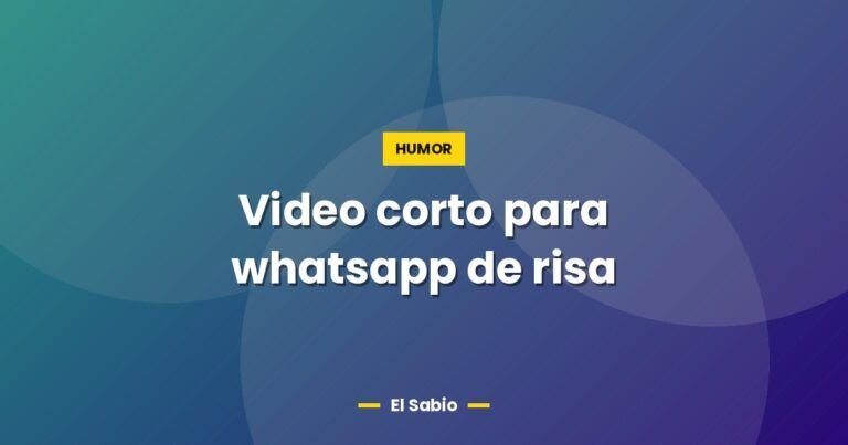 video corto para whatsapp de risa 7607
